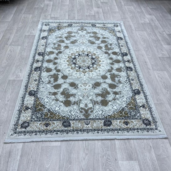 Shams Turkish carpet 29026 classic cream gray size 300*400