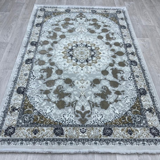 Shams Turkish carpet 29026 classic cream gray size 300*400