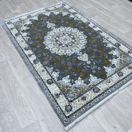 Shams Turkish carpet 29026 classic beige gray size 300*400