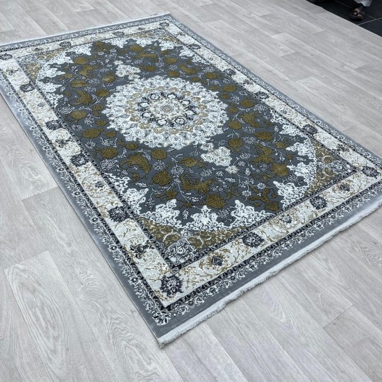 Shams Turkish carpet 29026 classic beige gray size 300*400