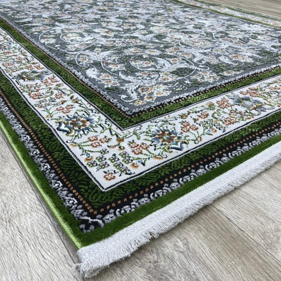 Turkish Shams carpet 29031 classic green size 150*220