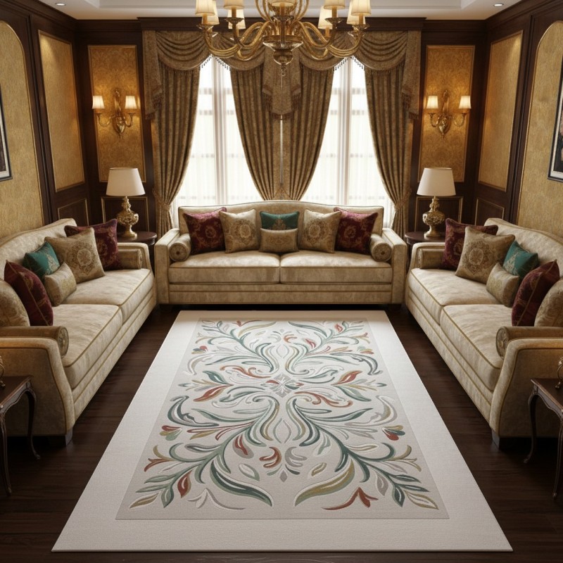 Turkish ALFAN Carpet AA187B TERA Size 150*220