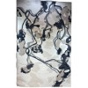 Turkish AURA Carpet D0654A BLACK Size 150*220