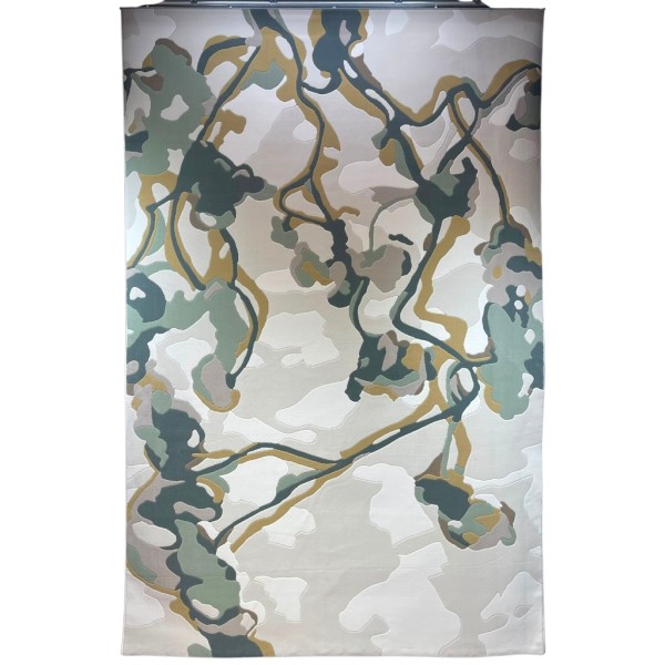 Turkish AURA Carpet D0654A green Size 250*350