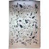 Turkish AURA Carpet D0656A BLACK Size 80*150