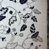 Turkish AURA Carpet D0656A BLACK Size 80*150