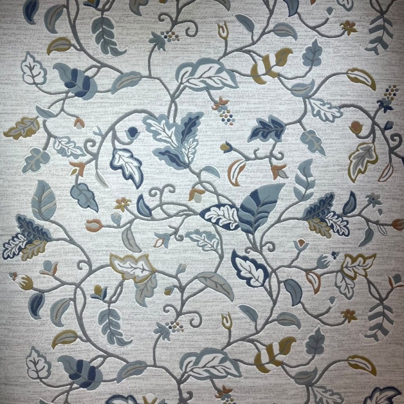 Turkish AURA Carpet D0656A BLUE Size 300*400 Turkish AURA Carpet D0656A BLUE Size 300*400