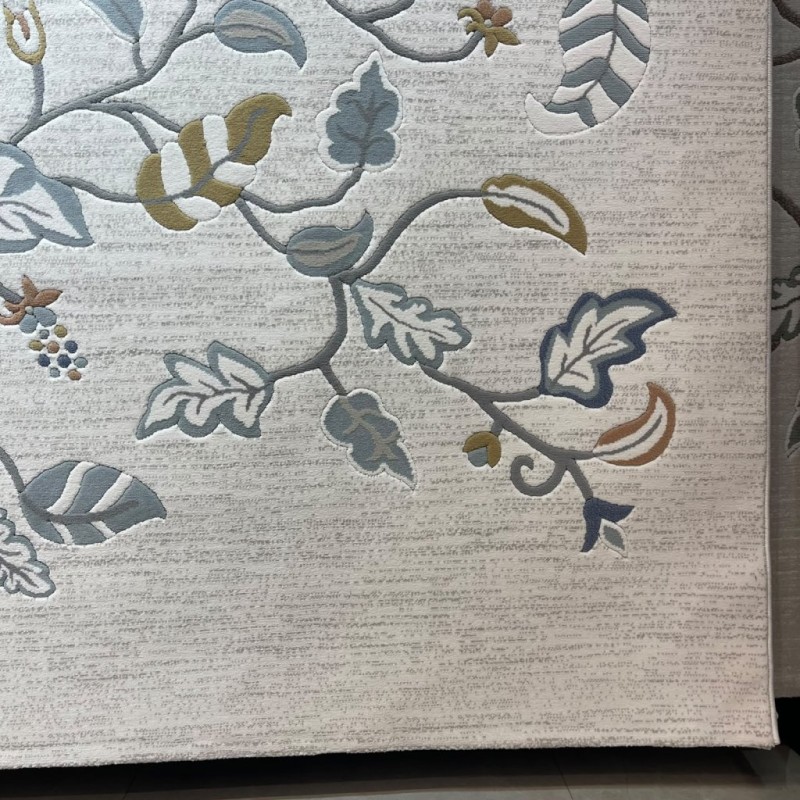 Turkish AURA Carpet D0656A BLUE Size 300*400 Turkish AURA Carpet D0656A BLUE Size 300*400