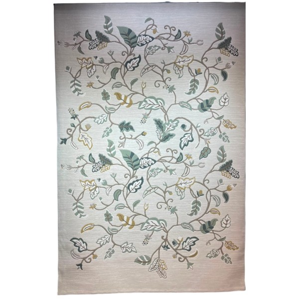 Turkish AURA Carpet D0656A green Size 250*350