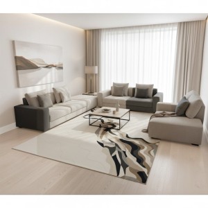 سجاد الفن تركي AA211A اسود مقاس 80*150