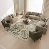 Turkish ALFAN Carpet AA188A green Size 250*350