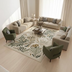 سجاد الفن تركي AA188A اخضر مقاس 250*350