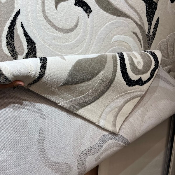 Turkish FANTASTIC Carpet K404AC BEIGE Size 200*300