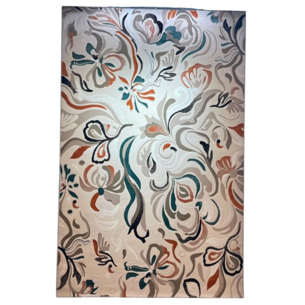 Turkish FANTASTIC Carpet K404AC MULTY Size 150*220