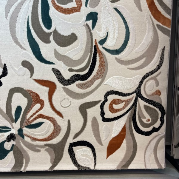 Turkish FANTASTIC Carpet K404AC MULTY Size 150*220