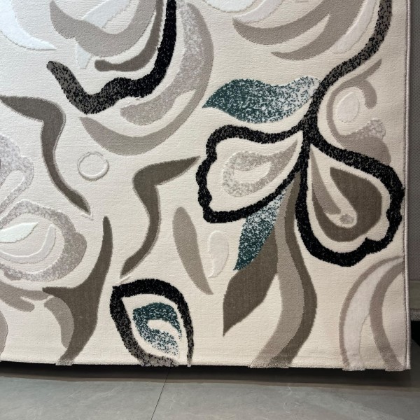 Turkish FANTASTIC Carpet K404AC BLUE Size 150*220