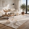 Turkish FANTASTIC Carpet K266C1 beige Size 100*300