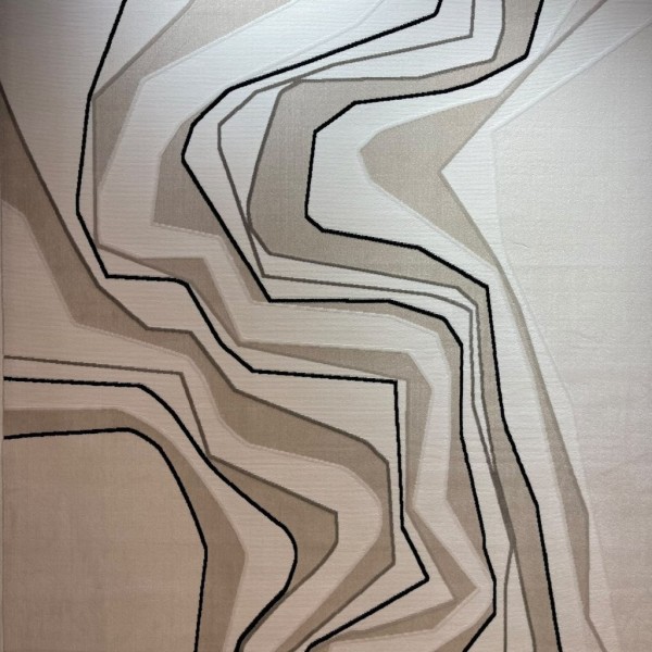 سجاد فانتاستيك تركي K266C1 اسود مقاس 200*300