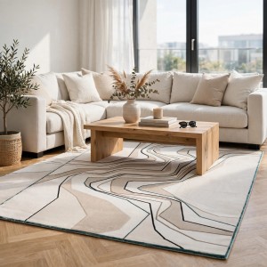سجاد فانتاستيك تركي K266C1 سماوي مقاس 300*400