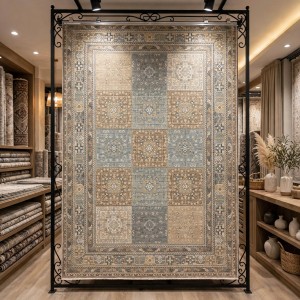 Turkish meknes BUHIMI Rug OL406C brown Size 250*350