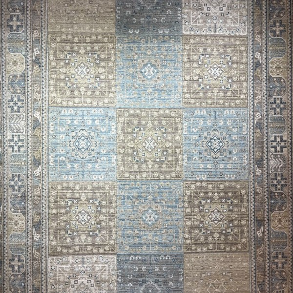 سجاد مكناس بوهيمي تركي OL406C بني مقاس 250*350