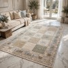 سجاد مكناس بوهيمي تركي OL406C كريم مقاس 150*220