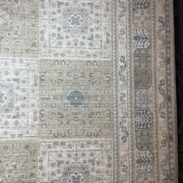 سجاد مكناس بوهيمي تركي OL406C كريم مقاس 150*220