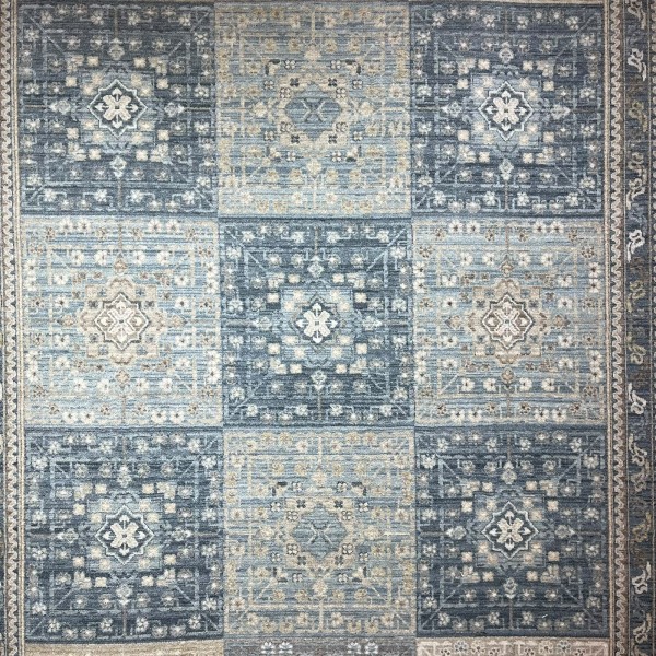 سجاد مكناس بوهيمي تركي OL406C رصاصي مقاس 80*150