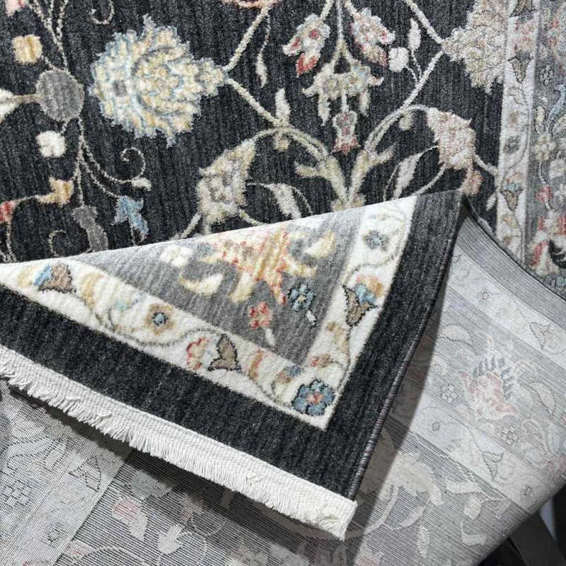 سجاد تركي مود H689CC انثراسايت مقاس 150*220