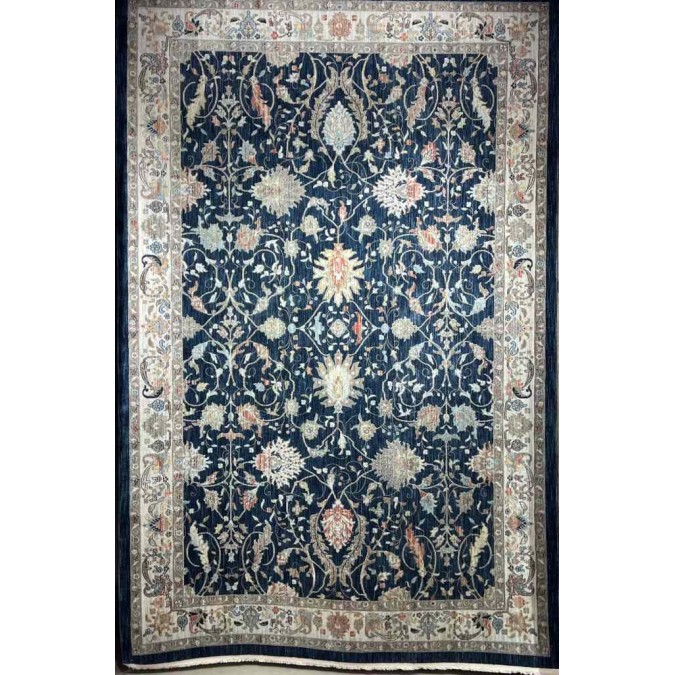 سجاد تركي مود H689CC سماوي مقاس 100*200