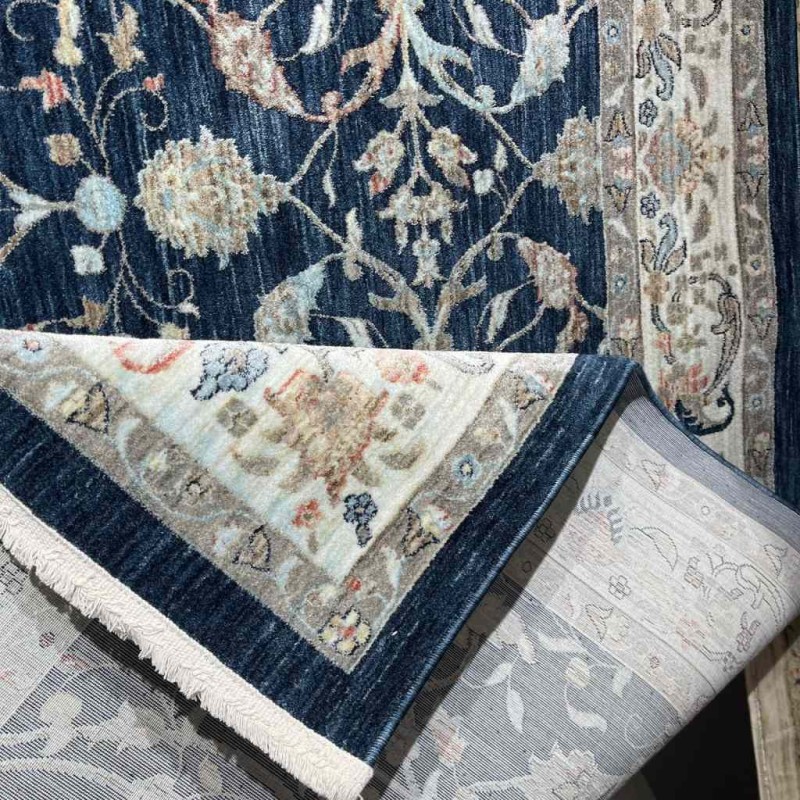Turkish Rug Model H689CC blue Size 150*220