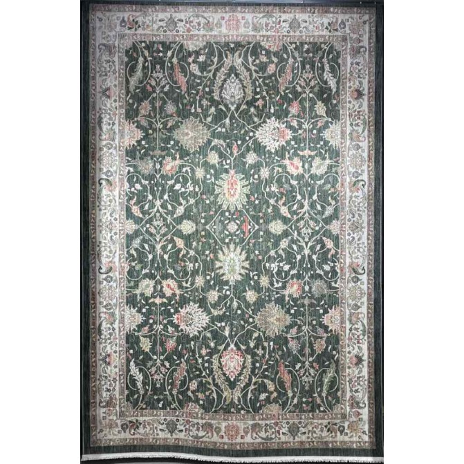 سجاد تركي مود H689CC اخضر مقاس 100*200