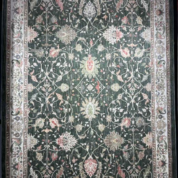 Turkish Rug Model H689CC green Size 50*80