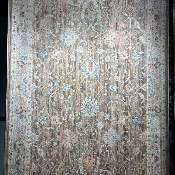 Turkish Rug Model H689CC Light brown Size 100*300