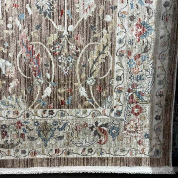 Turkish Rug Model H689CC Light brown Size 100*300
