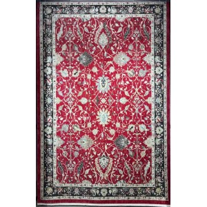 سجاد تركي مود H689CC احمر مقاس 100*300