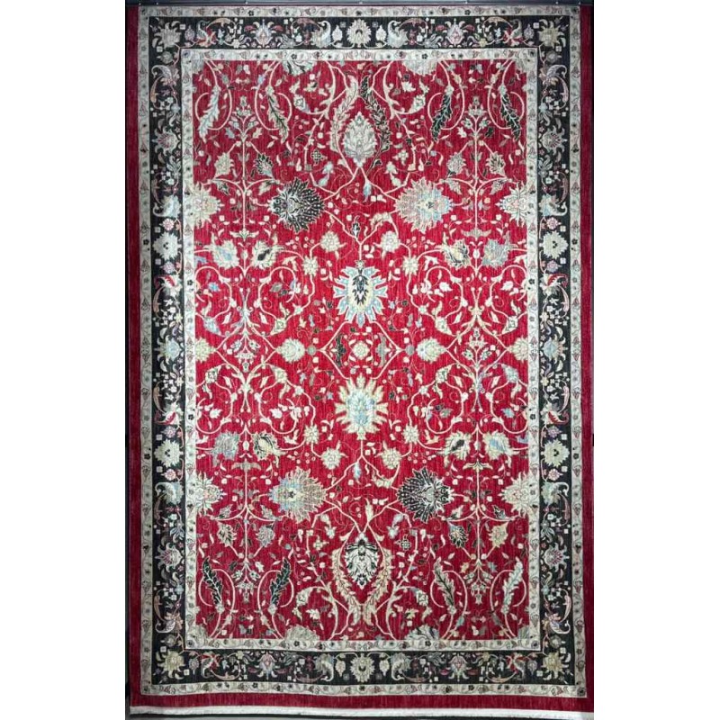 سجاد تركي مود H689CC احمر مقاس 80*150