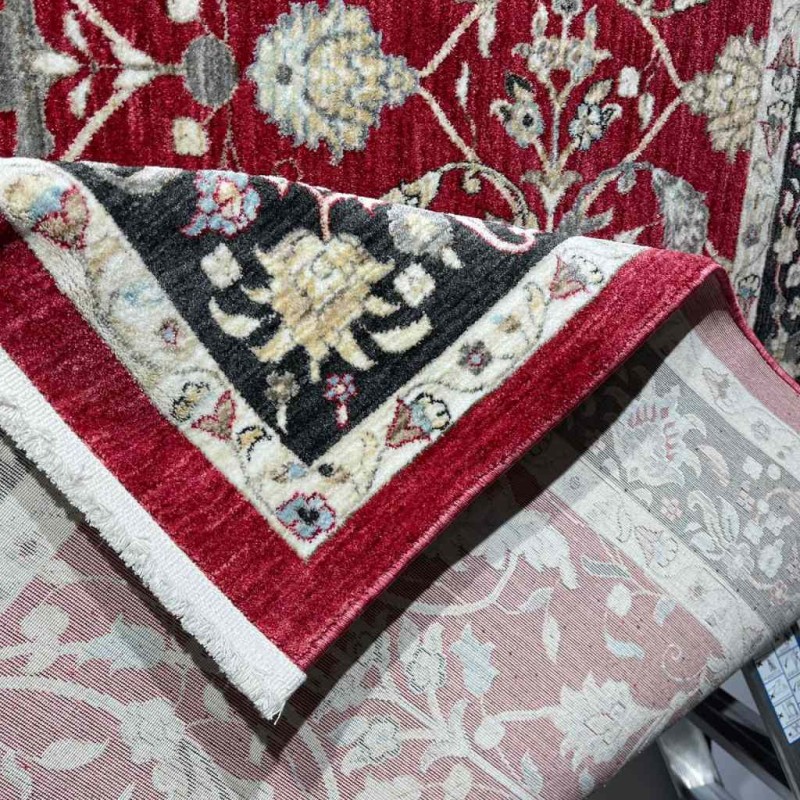 سجاد تركي مود H689CC احمر مقاس 80*150