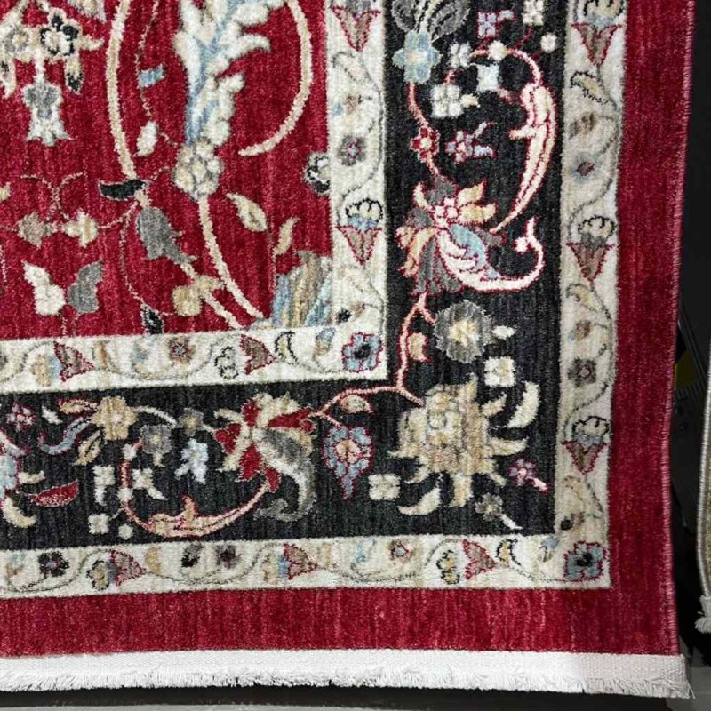 سجاد تركي مود H689CC احمر مقاس 80*150