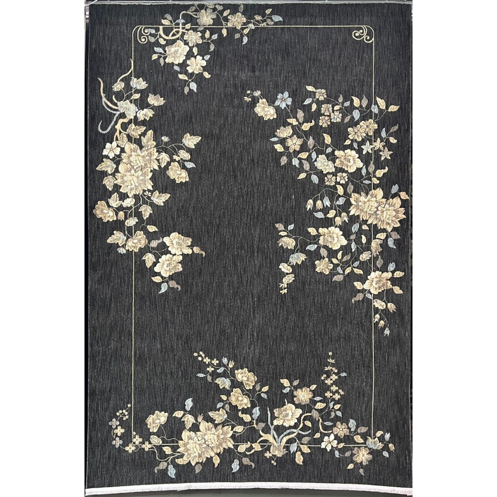 سجاد بوهيمي تركي مود J555AE انتراسيت مقاس 50*80