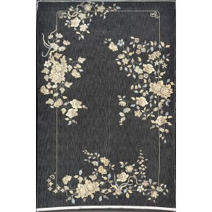 سجاد بوهيمي تركي مود J555AE انتراسيت مقاس 50*80