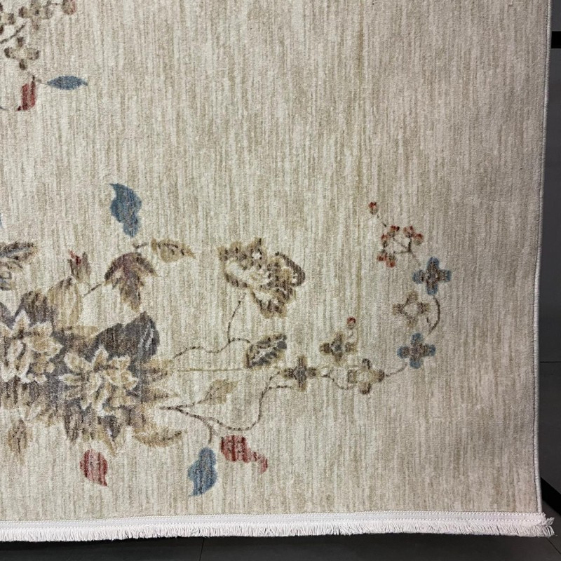 سجاد بوهيمي تركي مود J555AE بيج مقاس 150*220