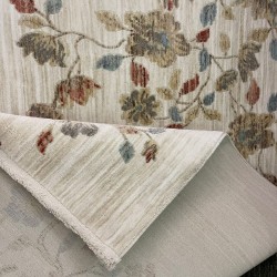 سجاد بوهيمي تركي مود J555AE كريم مقاس 50*80