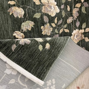سجاد بوهيمي تركي مود J555AE اخضر مقاس 150*220