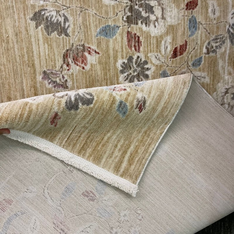 سجاد بوهيمي تركي مود J555AE رملي مقاس 150*220