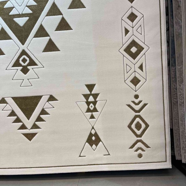Modern olaya Turkish rugs R0409A GOLDEN Size 300*400