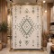 Modern olaya Turkish rugs R0409A GREEN Size 100*200