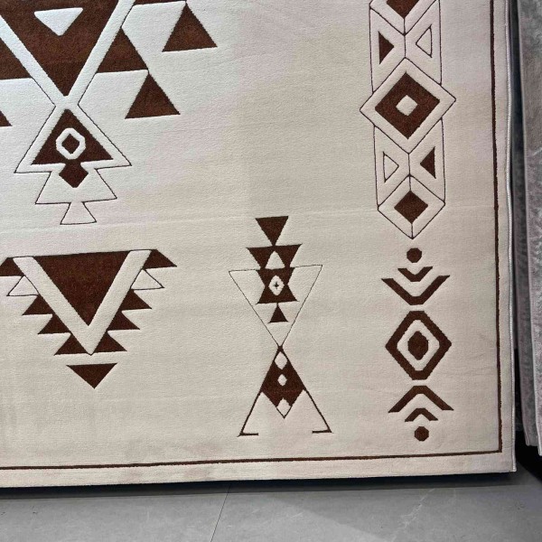 Modern olaya Turkish rugs R0409A TERRA Size 150*220