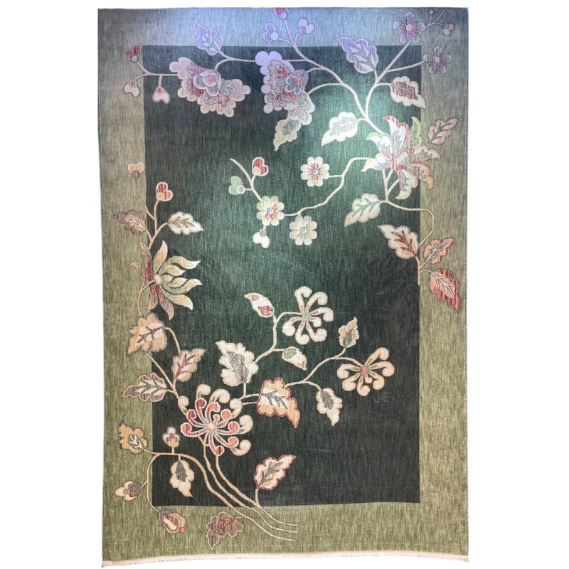 Mood Bohemian Turkish Carpet J593AC   GREEN Size 150*220
