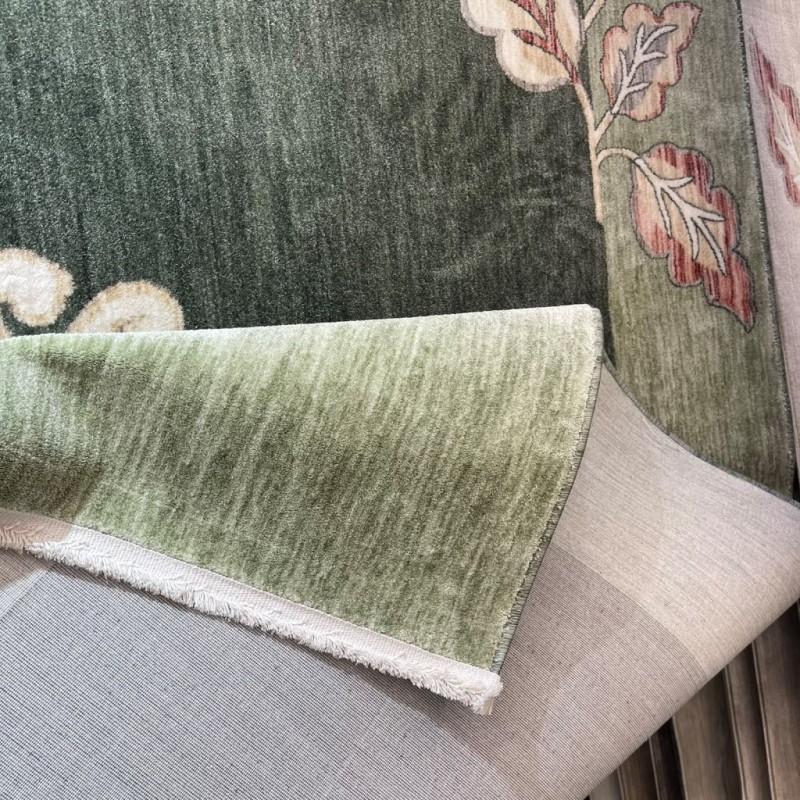 Mood Bohemian Turkish Carpet J593AC   GREEN Size 150*220